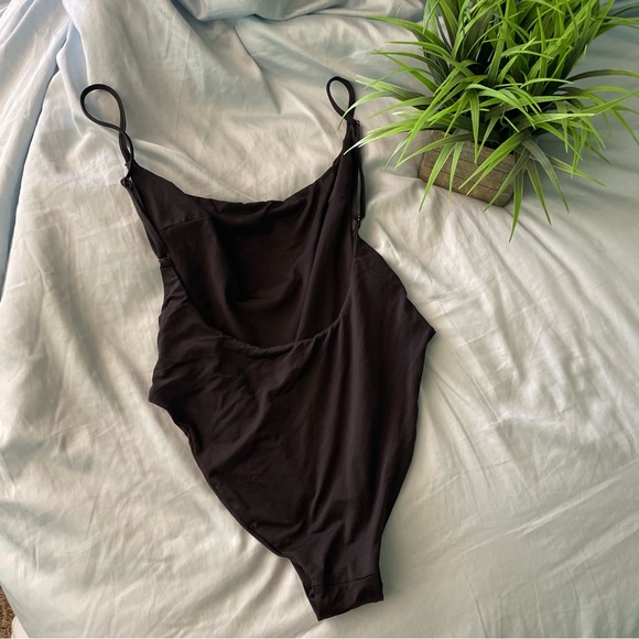 Blue Life Black Low Back One Piece Swimsuit - Picture 2 of 4